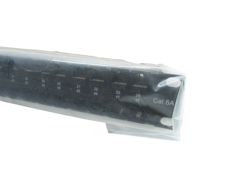 New ECX-48-CAT6A-PNL-FT Cat6A Patch Panel 48 Port