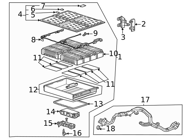 Genuine Audi Control Module 4K0-915-233-A