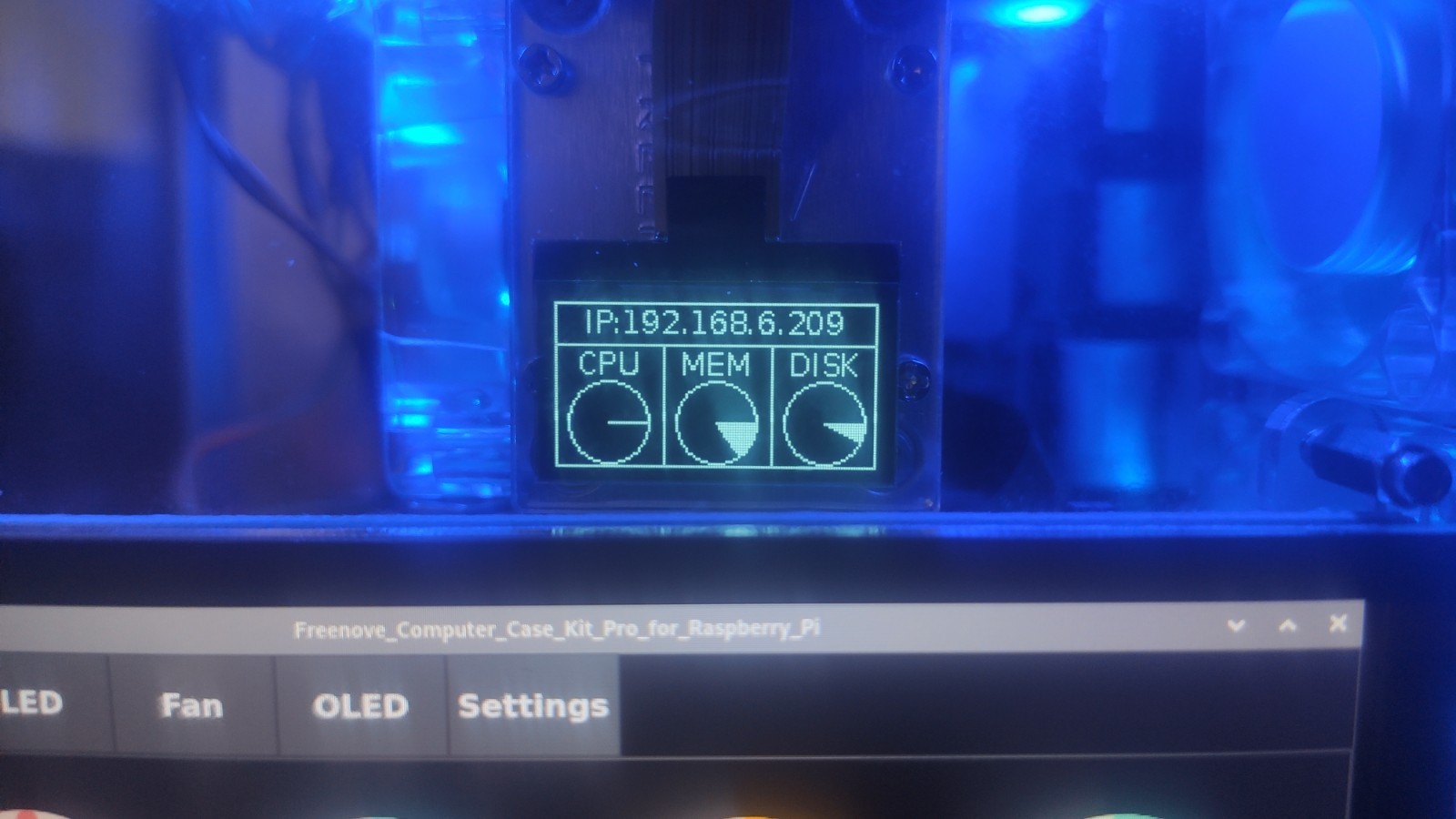 Raspberry Pi 5 8GB - 120GB Nvme SSD - 4.3" Screen NAS - Crypto Node - Emulation