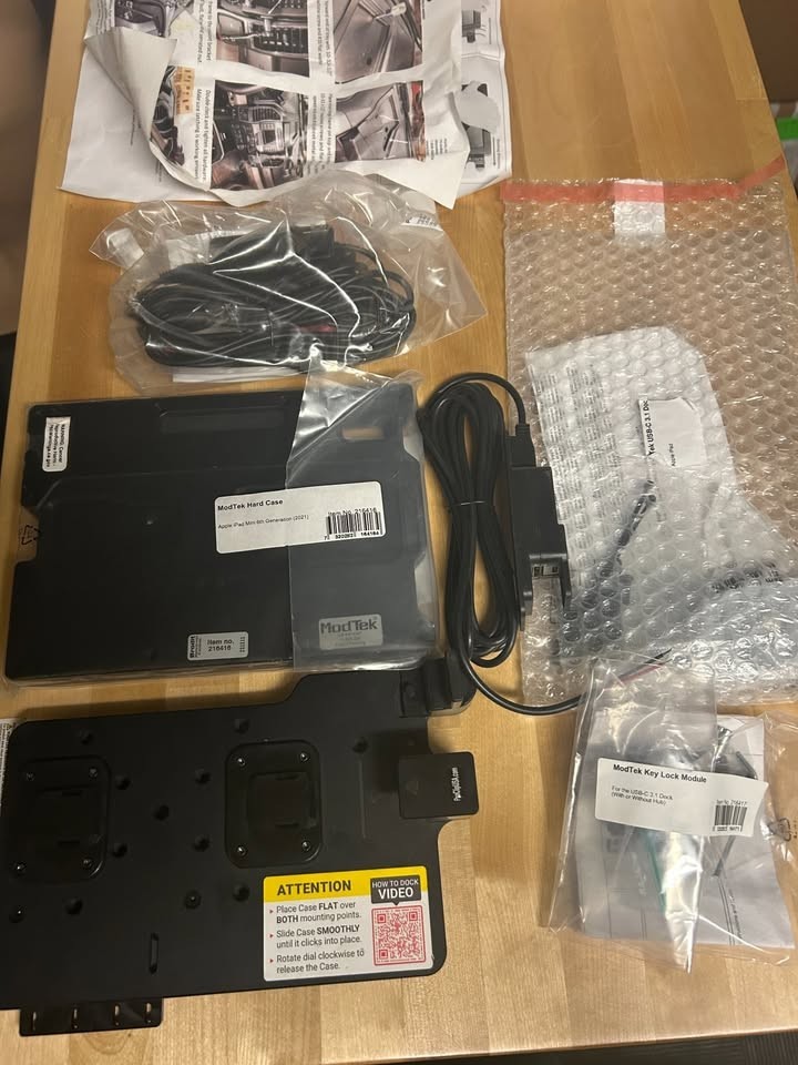 Mod Tek iPad Mini Dock and Case Various Applications (Open Box-Never Used)