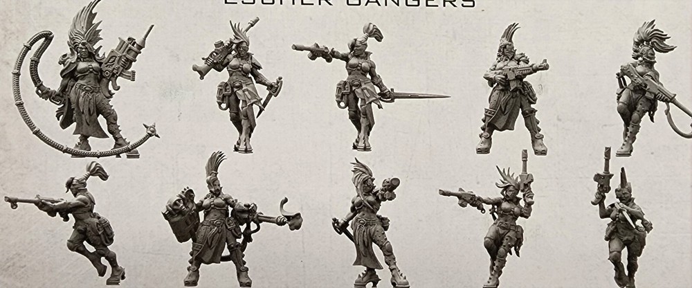Escher Gang Bits Necromunda warhammer 40k
