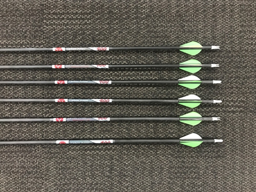 Vital Impact Carbon Arrow 400 Set 0f 6