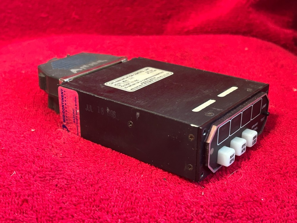 MID-CONTINENT INSTRUMENTS MD41-328 GPS ANNUNCIATION CONTROL UNIT WITH CONNECTOR