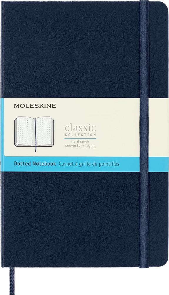 Large Classic Hard Cover Notebook by
