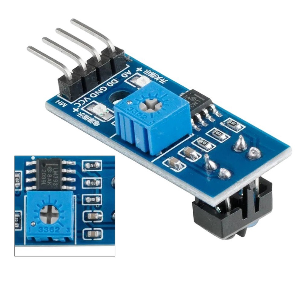 10 pcs TCRT5000 Infrared Sensor Modules with Adjustable Sensitivity for Robots