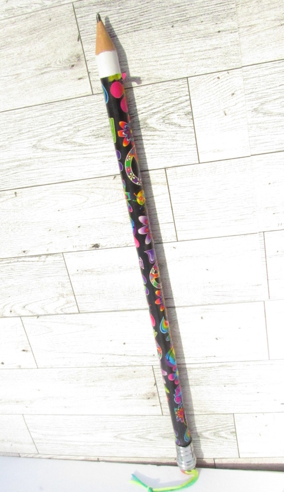 Vintage Lisa Frank Friends4Life Girl Power Mega JUMBO Pencil Fantastic Fashions
