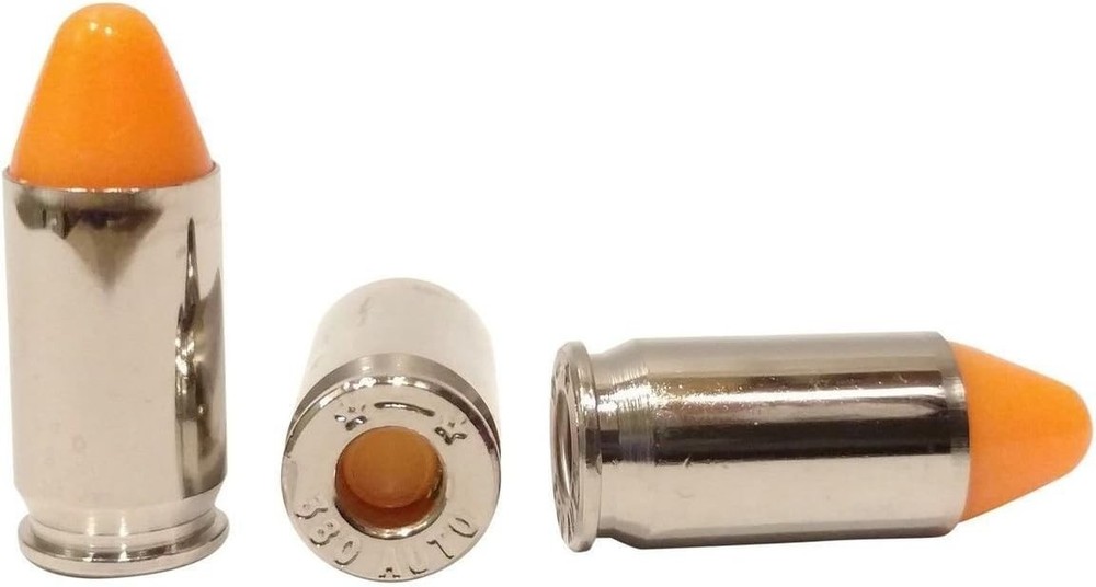 .380 ACP Trainer Dummy Rounds (5 Pack) - Durable & Lightweight Training Tool