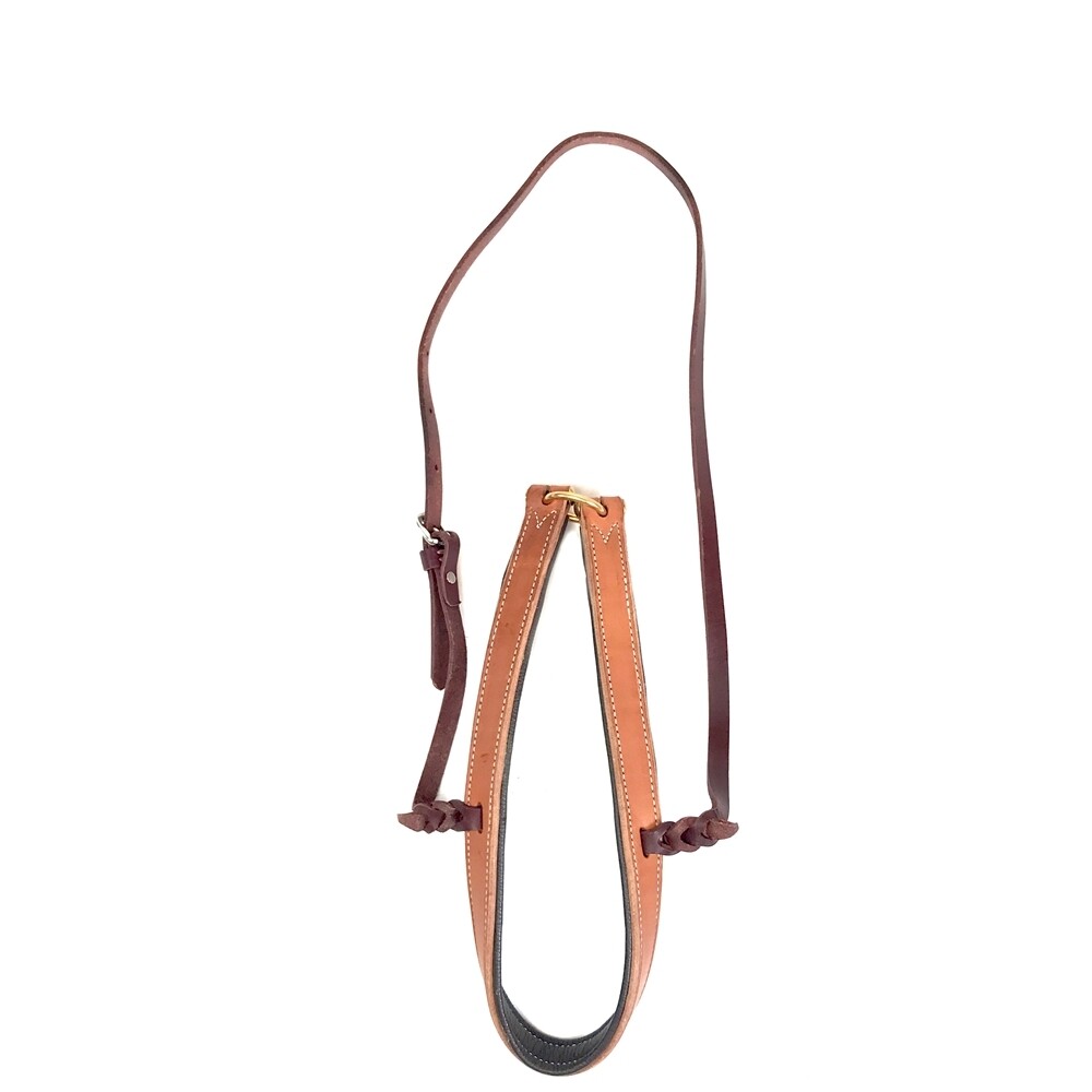 Elite Leather Noseband, Lined