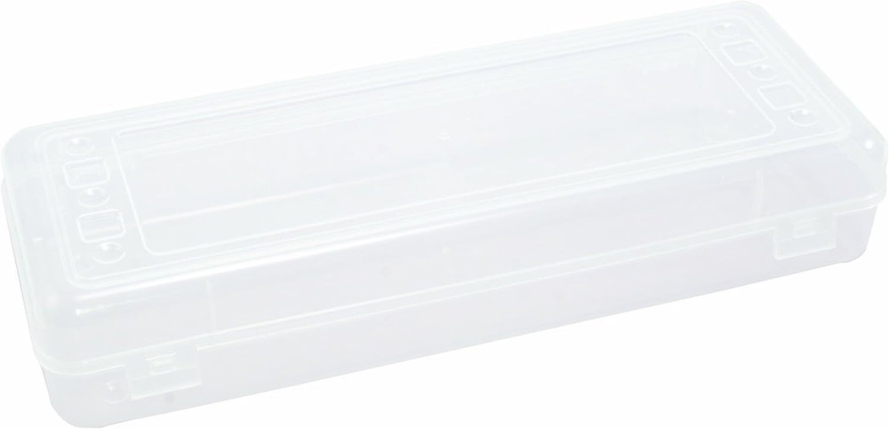 ADVANTUS Stretch Art Box Storage Case, Single, Clear