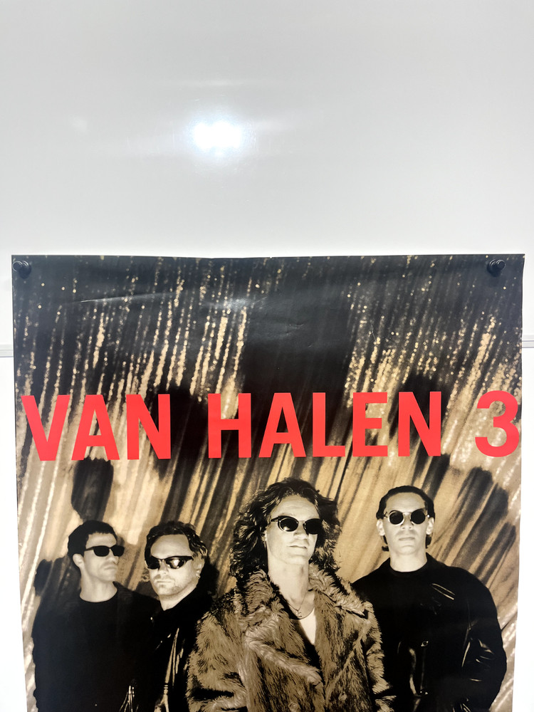 Poster: Van Halen 3 (1998): original CD LP album promo (B)