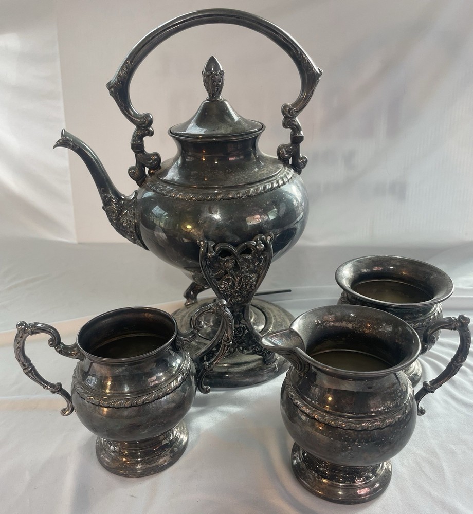 Vintage Sheridan Silver Co. Tea Set