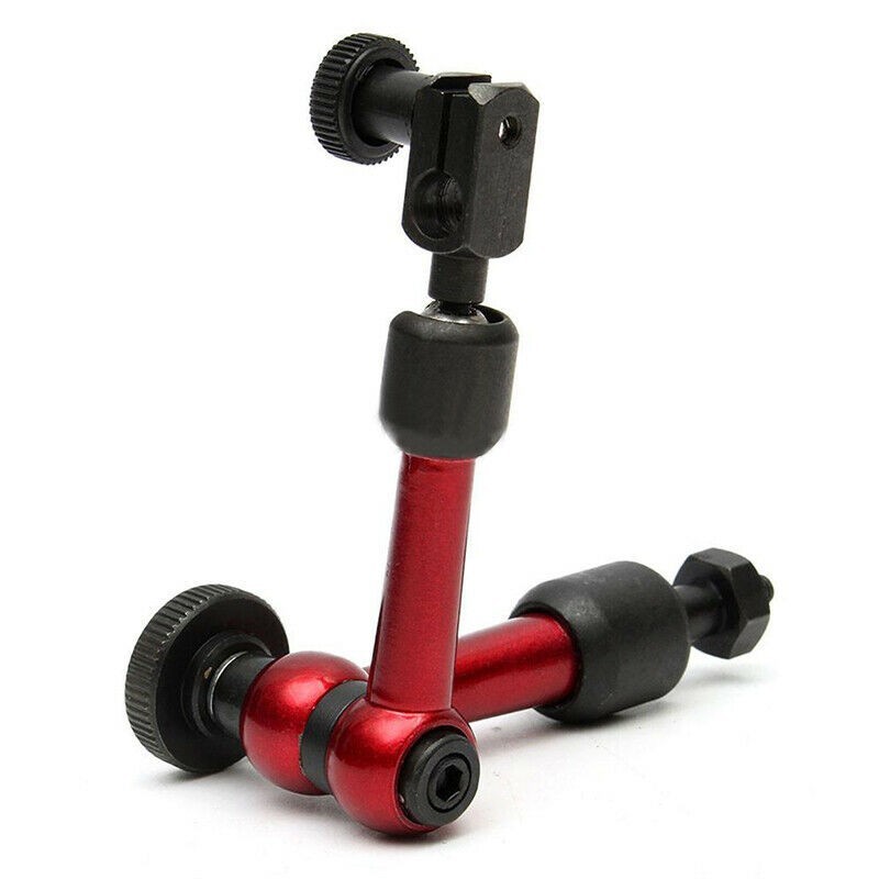 Magnetic Base Holder Stand for Dial Indicator Gauge with Adjustable Positioning
