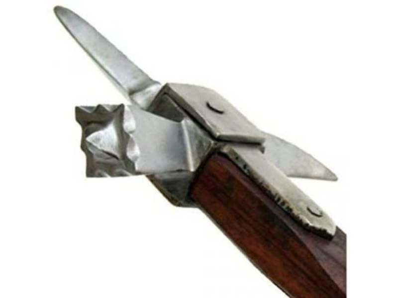 Medieval Warrior Handmade Functional Spiked LUCERNE War Hammer - 20G Steel