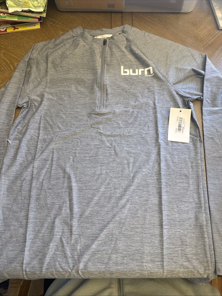 Burn Boot Camp Performance Men’s Quarter Zip Size M