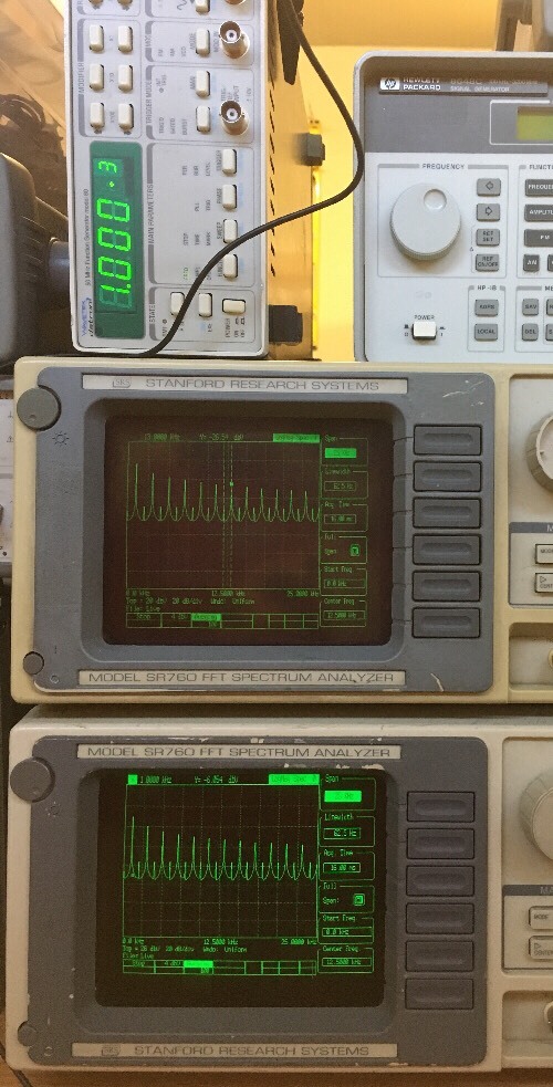 SRS SR760 FFT Spectrum Analyzer Stanford Research Systems