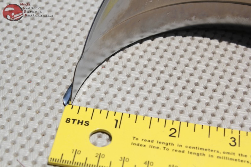 5" Custom Headlight Headlamp Visors Chrome 4 Half Moons and 4 Visors