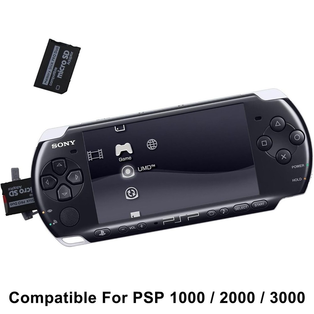 Micro SD SDHC TF to Memory Stick MS Pro Duo Adapter Reader For Sony PSP / Camera
