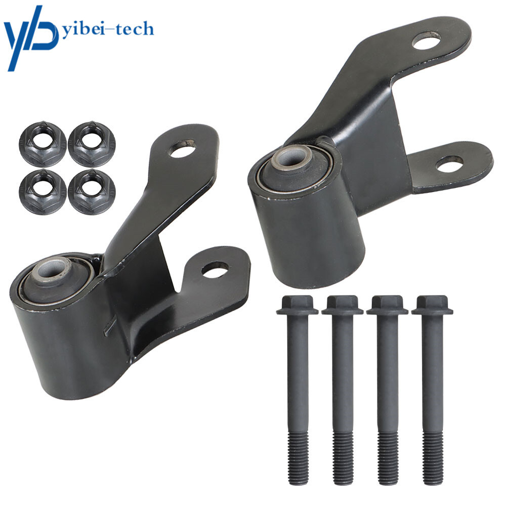 2× Rear Leaf Spring Shackle Kit For 99-13 Silverado 1500 2500 722-029 2282071