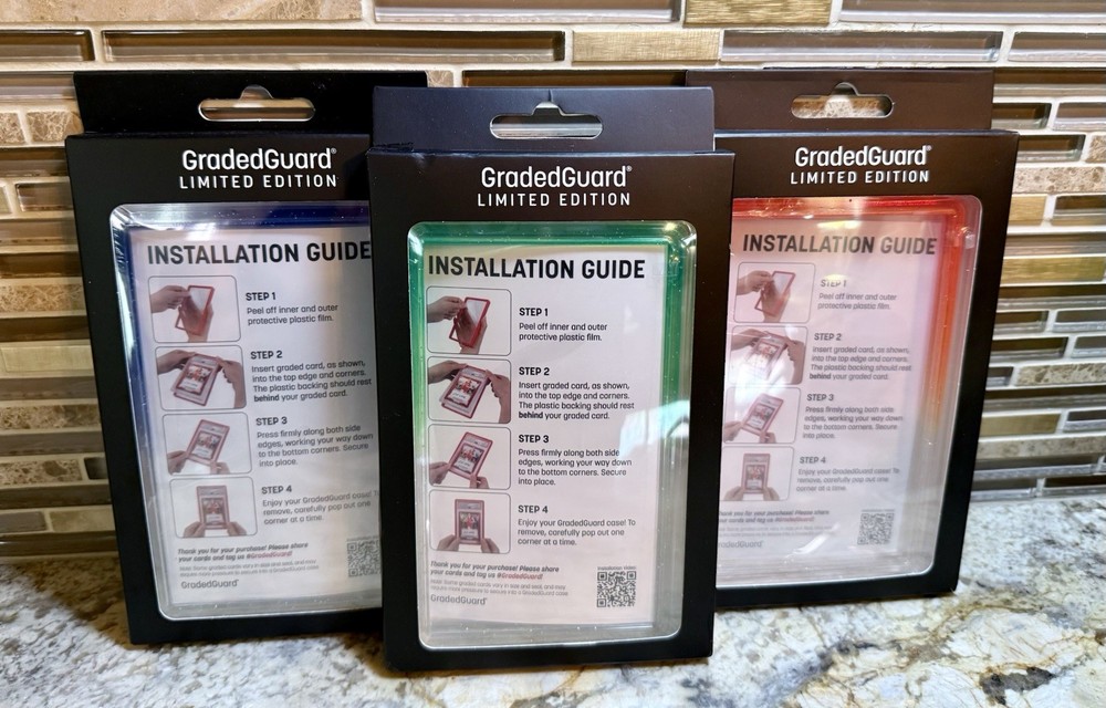 GradedGuard ☀️ Summer Sips Set PSA Graded Case Guard Protector Bumper New