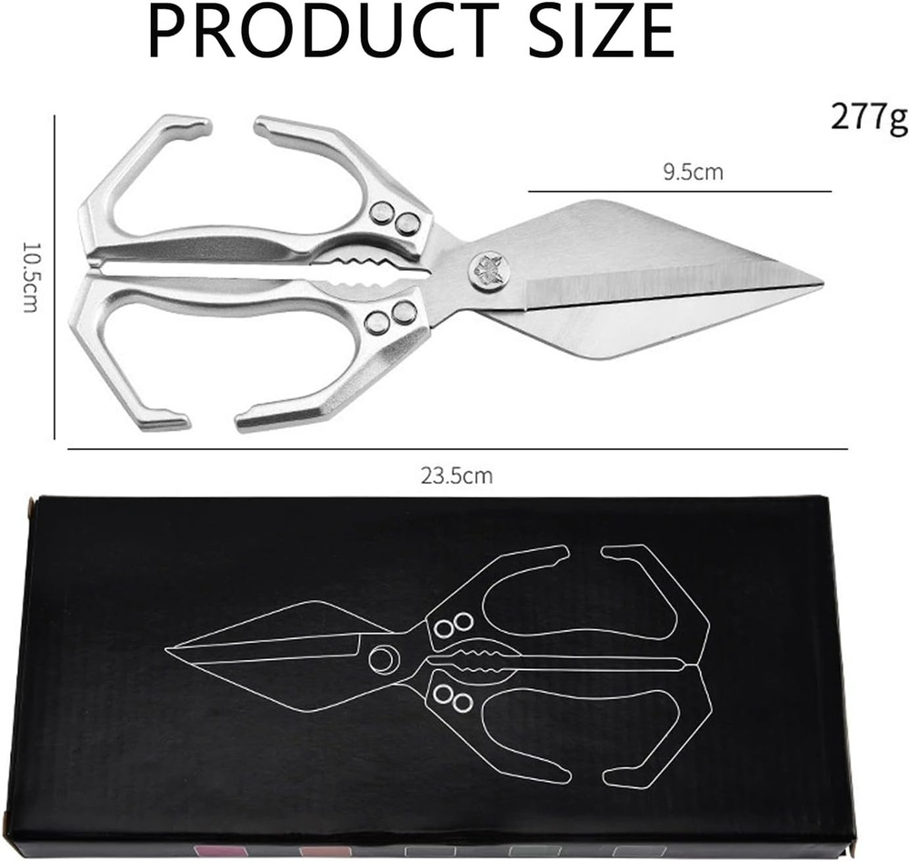 Heavy Duty Kitchen Shears, Kitchen Scissors for Food, Multi-purpose Kitchen