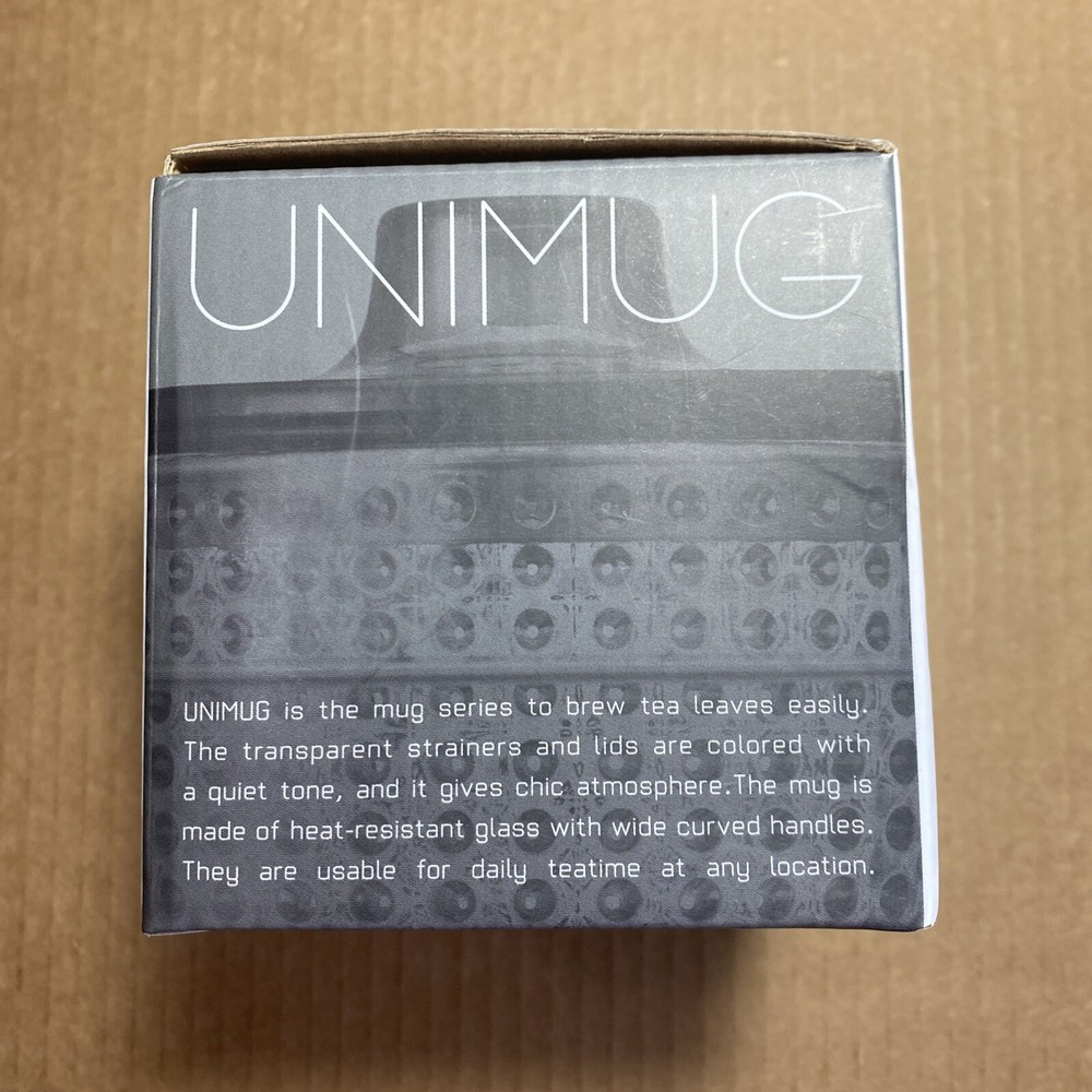 Tea steeper Unimug grey Kinto