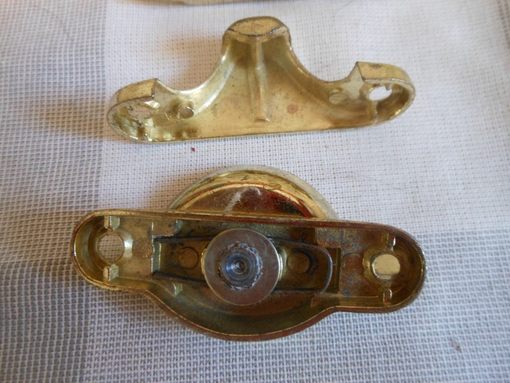 2 brass window latches/locks new
