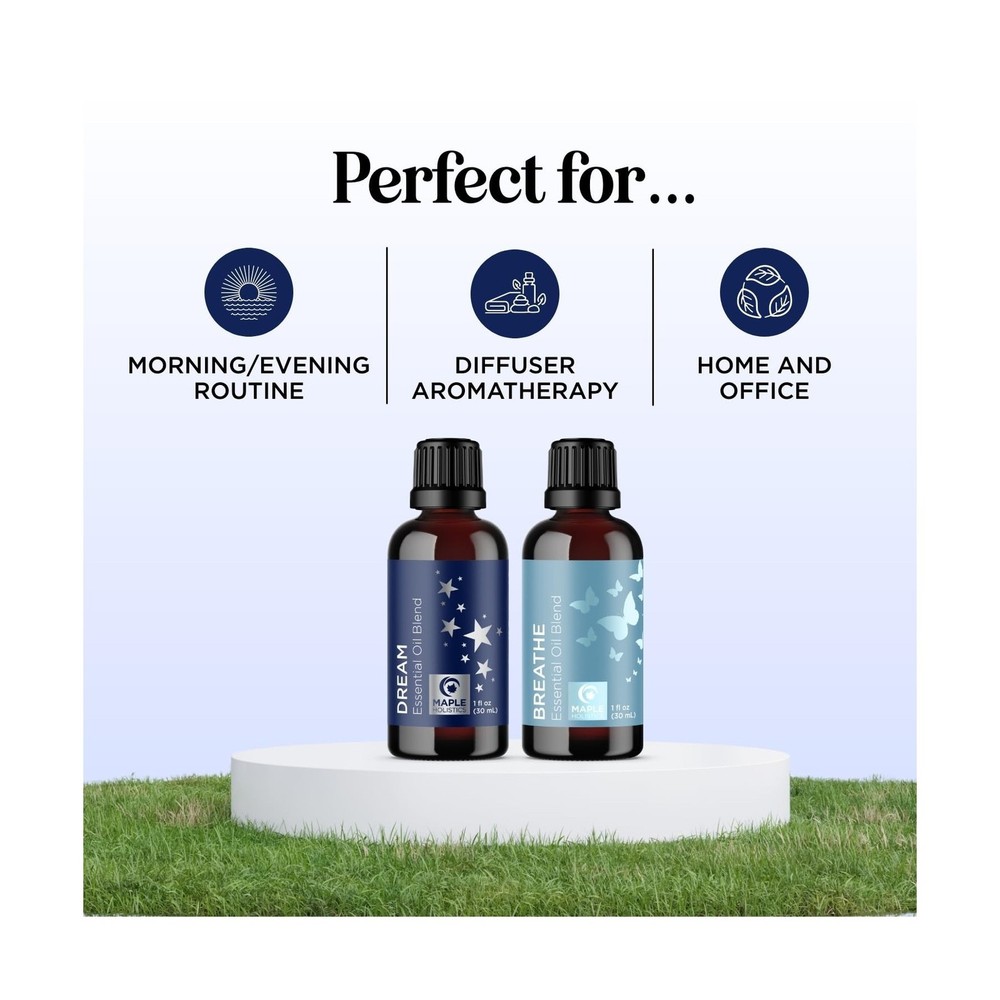 Aromatherapy Essential Oil Blends for Diffusers - Diffuser Essential Oil Set ...