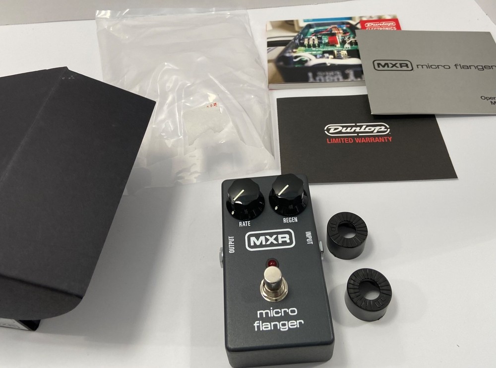 MXR M152 Micro Flanger Guitar Effects Pedal
