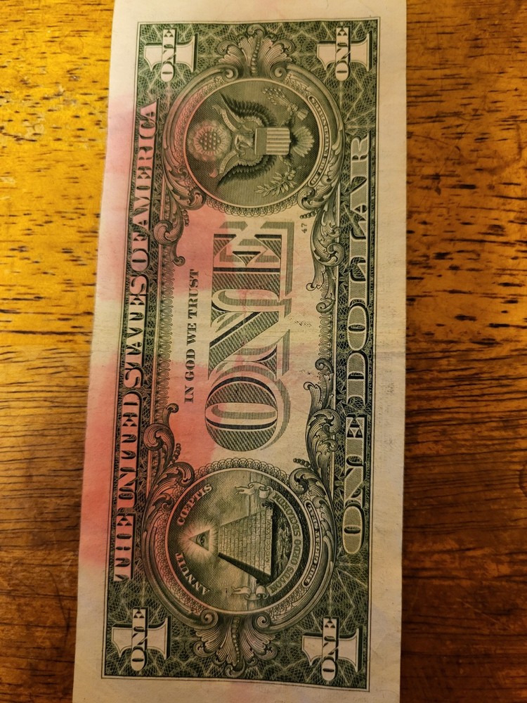 2017 A FEDERAL RESERVE NOTE 1 DOLLAR