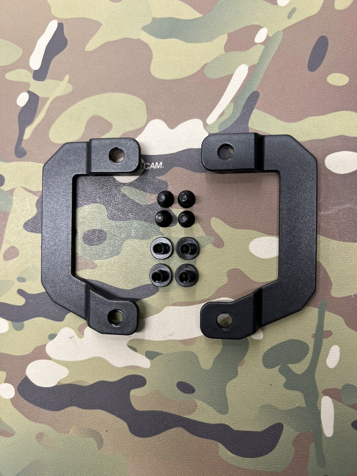 Black Injection Molded 1.5" Pancake Belt Loops