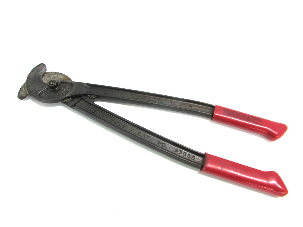 KLEIN TOOLS 17” HIGH LEVERAGE UTILITY CABLE CUTTERS, 63035 FOR 350 MCM