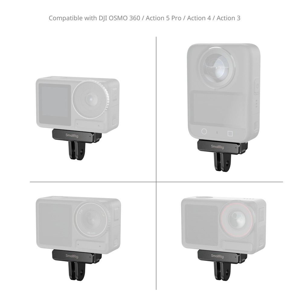 SmallRig Quick Release Mount (2pcs) for DJI Osmo 360/Action 5 Pro/4/3 5813