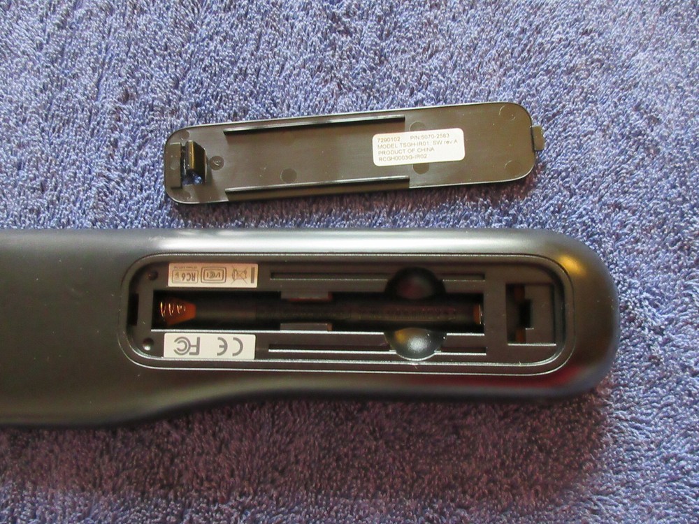 HP REMOTE - MODEL TSGH-IR01 SW REV A