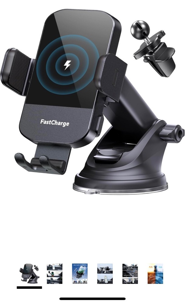 15W Fast Wireless Car Charger