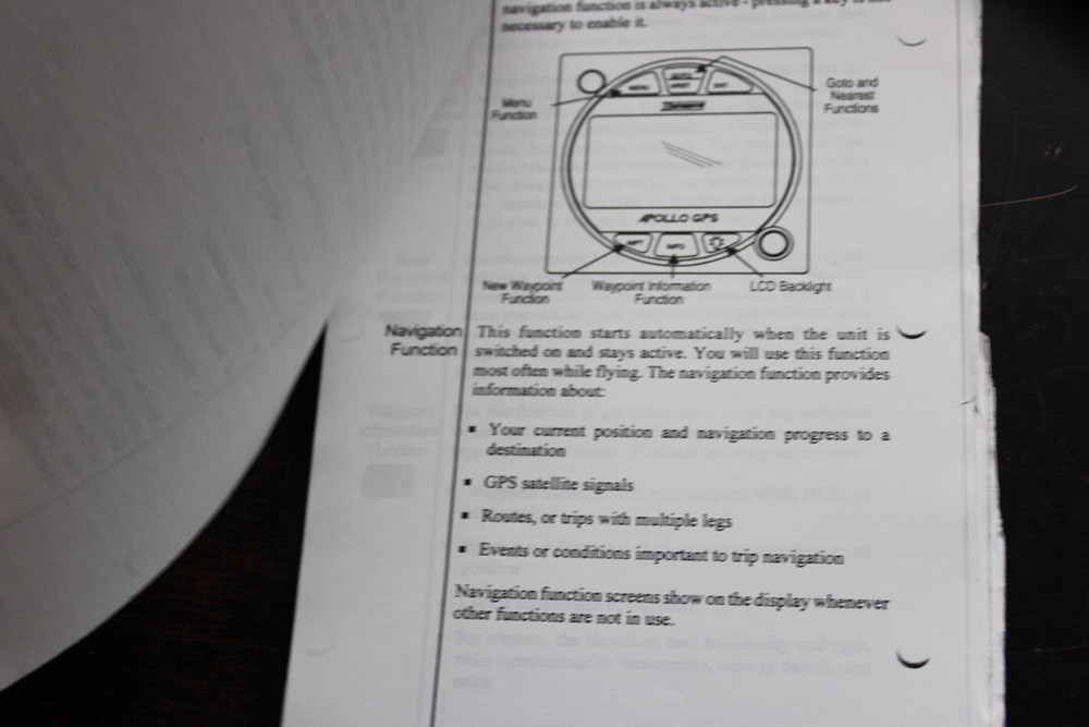 Morrow II Apollo 360 GPS Receiver User's Quick Reference Guide-Copy