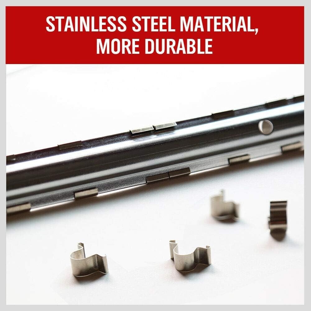 Socket Organizer Set, 3-Piece Metal Socket Holders/Socket Sliding Rail, 1/4