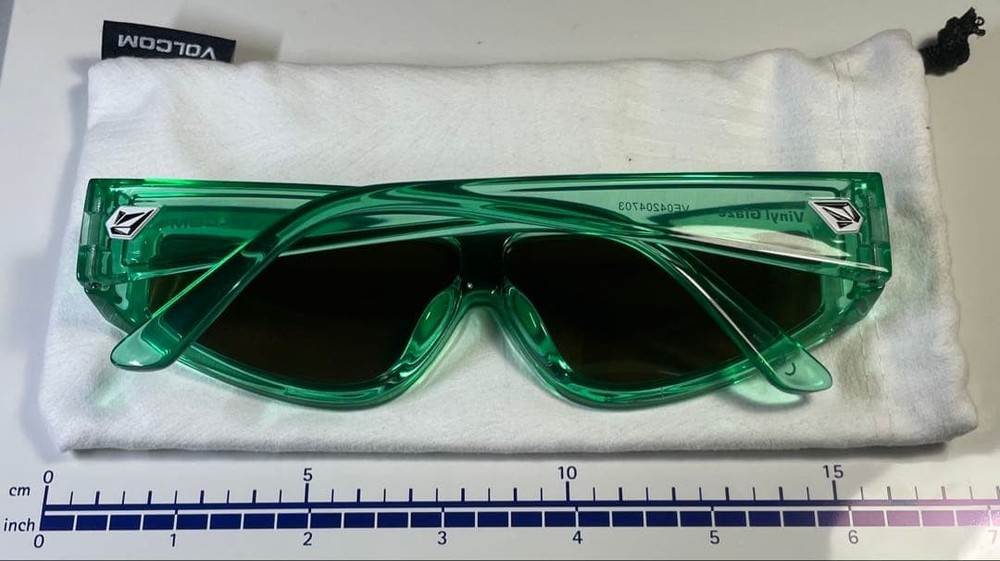 Volcom Clear Green Sunglasses