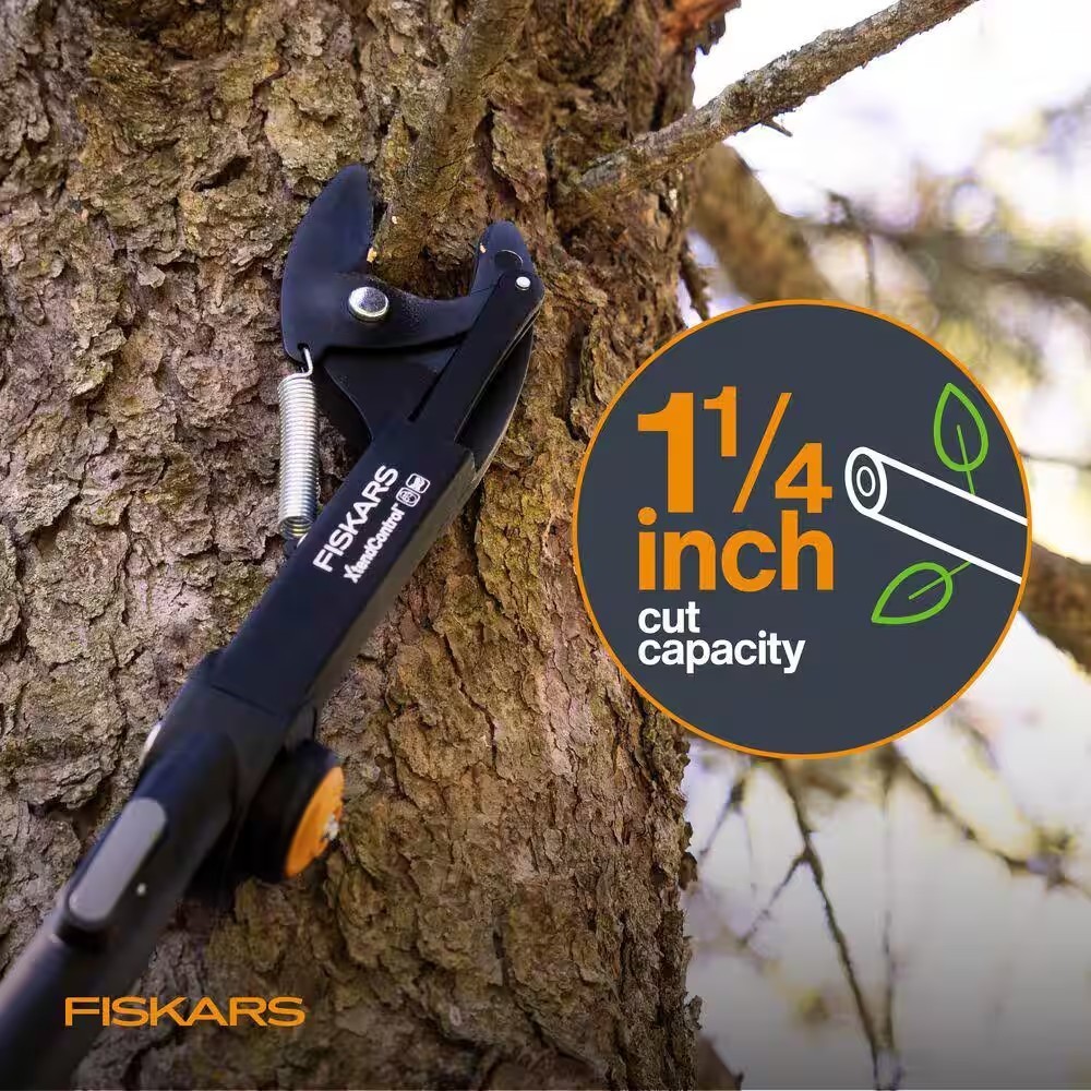 FiskarsXtendControl 3 in. Steel Blade Tree Pruner Rotating Head Attachment