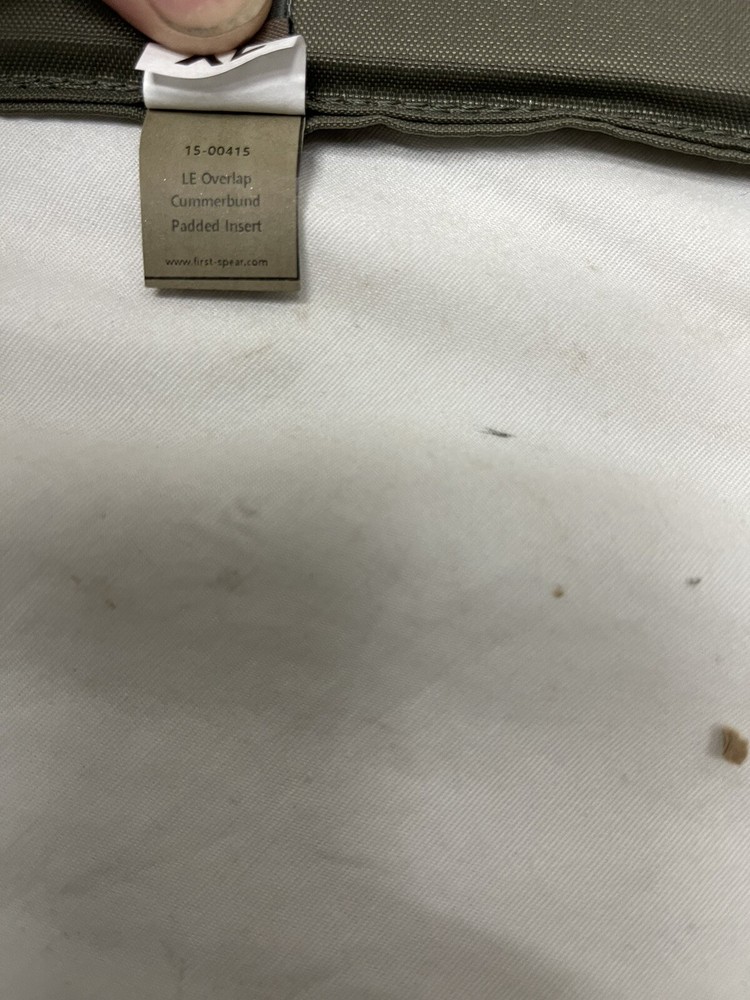 First Spear USMS LE Overlap Cummerbund Padded Inserts XL Ranger Green