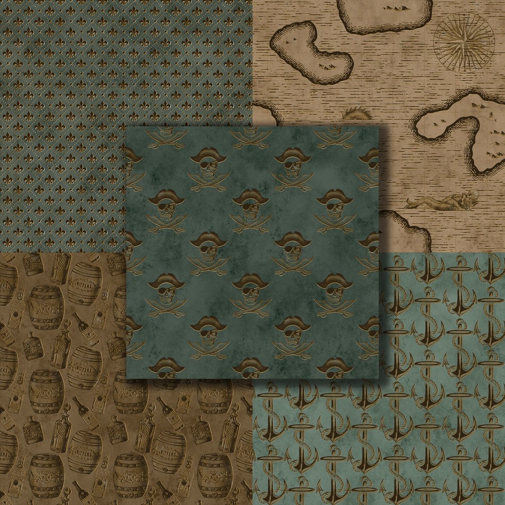 GOLDEN PIRATE - Paper Pack