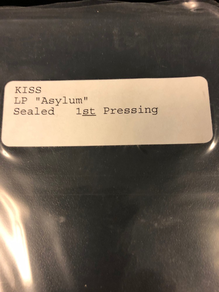Kiss LP SEALED Asylum 1985 1st Pressing New