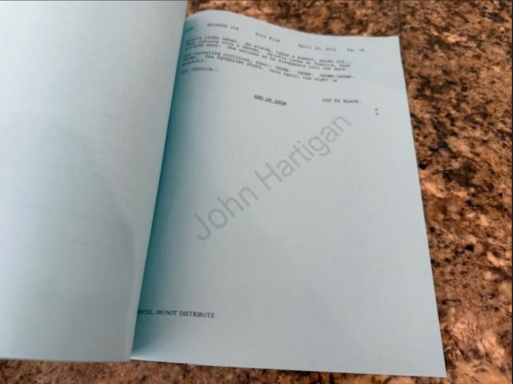ORIGINAL SCRIPT HUNG EPISODE 206 "Beaverland"