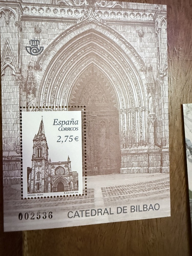 spanish stamps 9 random mini sheets