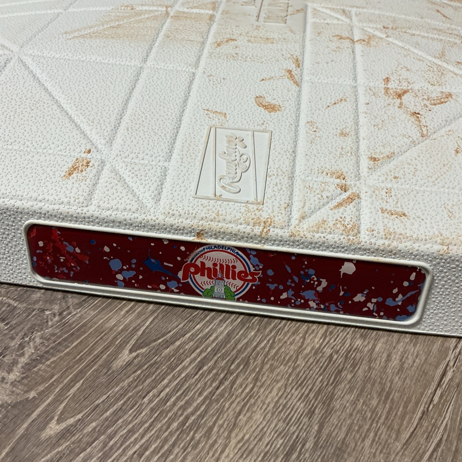 Phillies Game Used 2025 Independence Hall 3rd Base Mets/Marlins - MLB COA