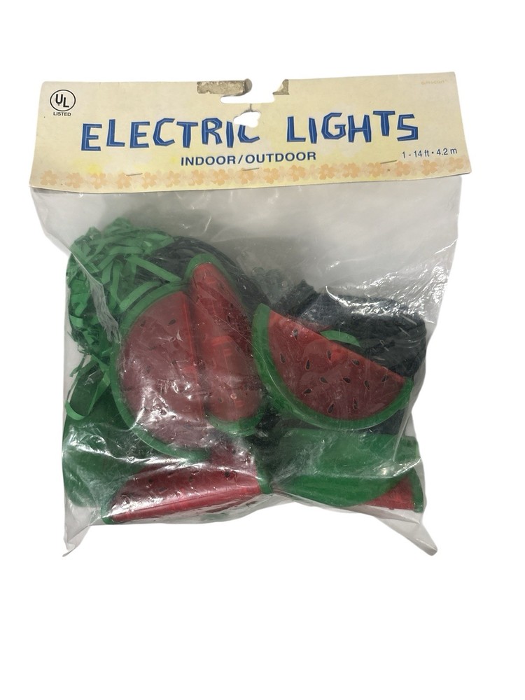 WATERMELON SLICE STRING LIGHTS INDOOR/OUTDOOR