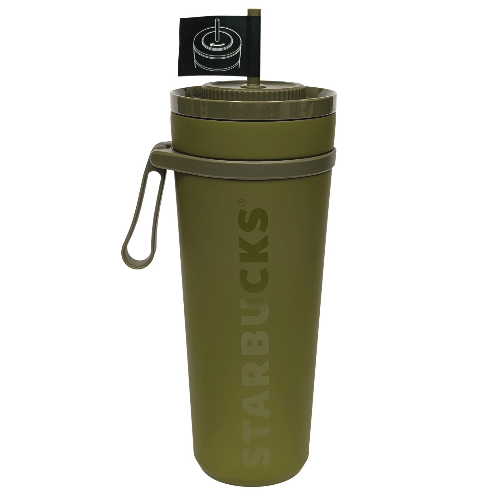 Starbucks Tumbler Vacuum Insulated Cup Leak-proof 24oz Venti Green Retail $32.99