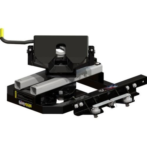 PullRite 2714 Puck Series 16K SuperGlide Auto Sliding 5th Wheel Hitch
