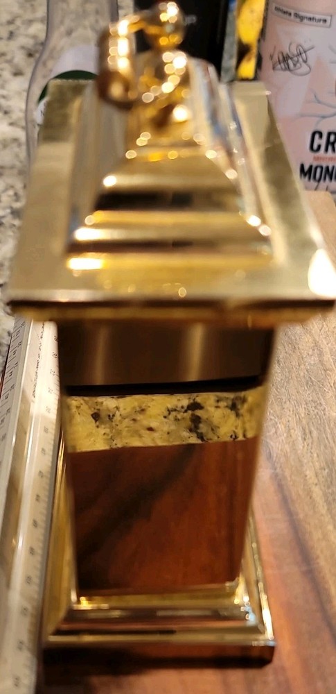 Brass Howard Miller Mantel Clock