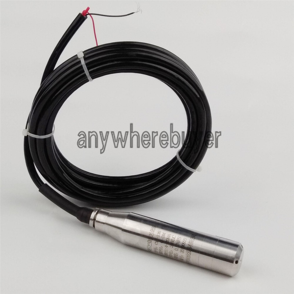 ONE 4-20MA 3.0m Range Water Level Transmitter Liquid Level Transducer Sensor NEW