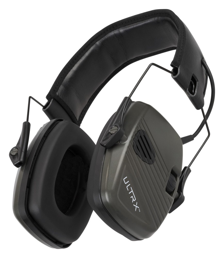 ULTRX™ Stereo Electronic Earmuff, Olive